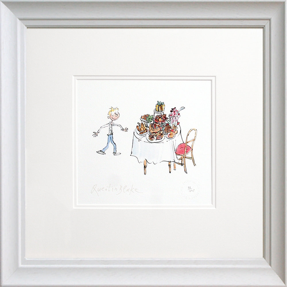Quentin Blake - Simpkin Thin White Frame