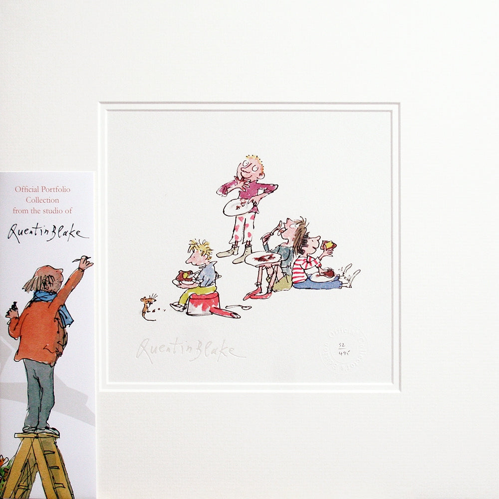 Quentin Blake - From Chocolate Banana Cake Unframed