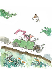 Quentin Blake 90th Birthday - Mrs Armitage Queen of the Road