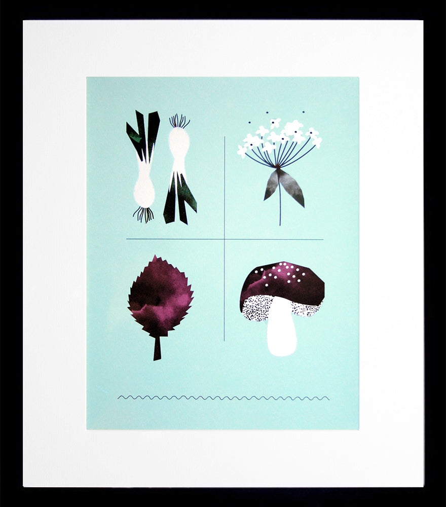 Quarters Black Frame