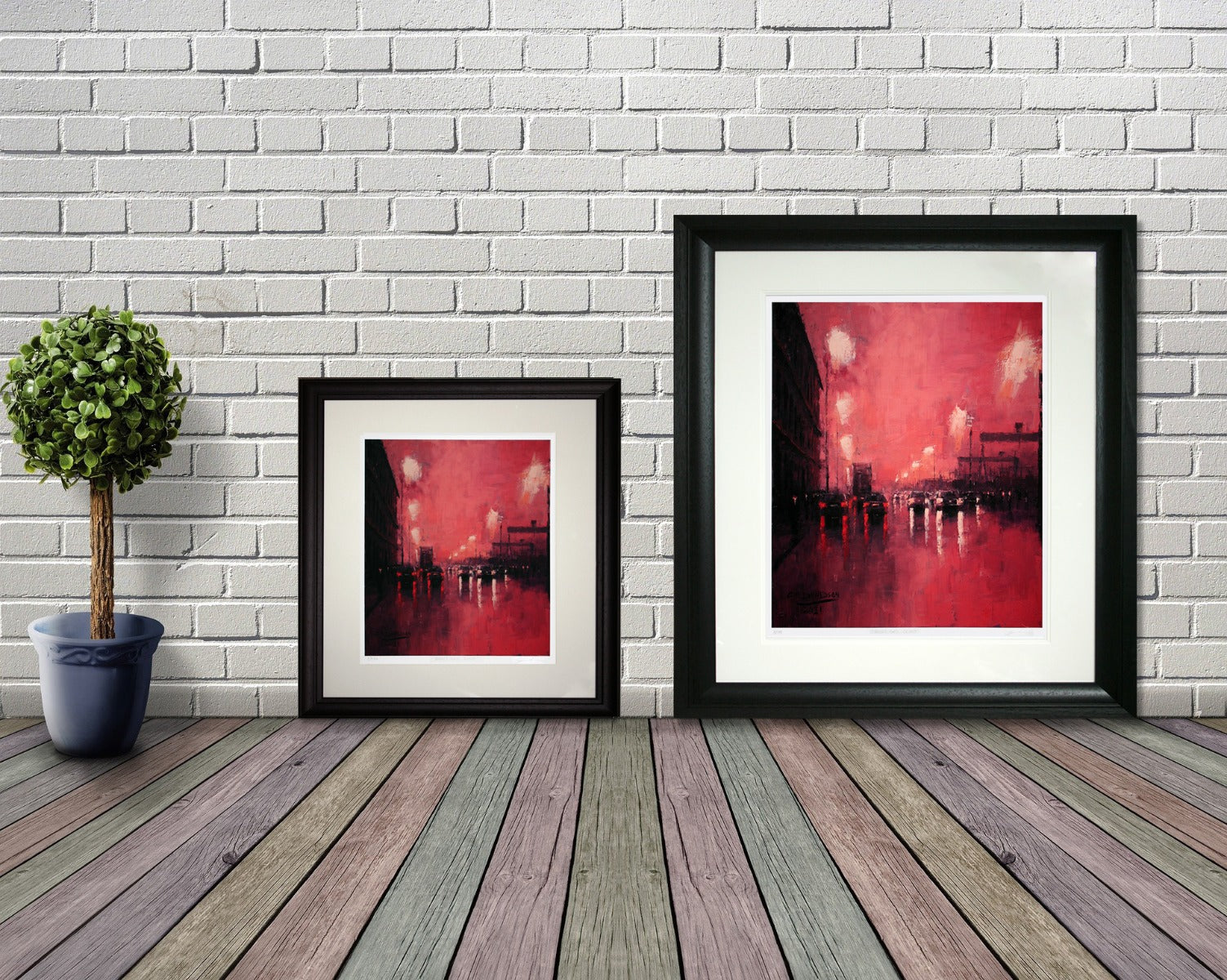 Print - Queens Road, Belfast