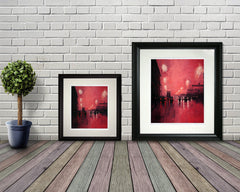 Print - Queens Road, Belfast