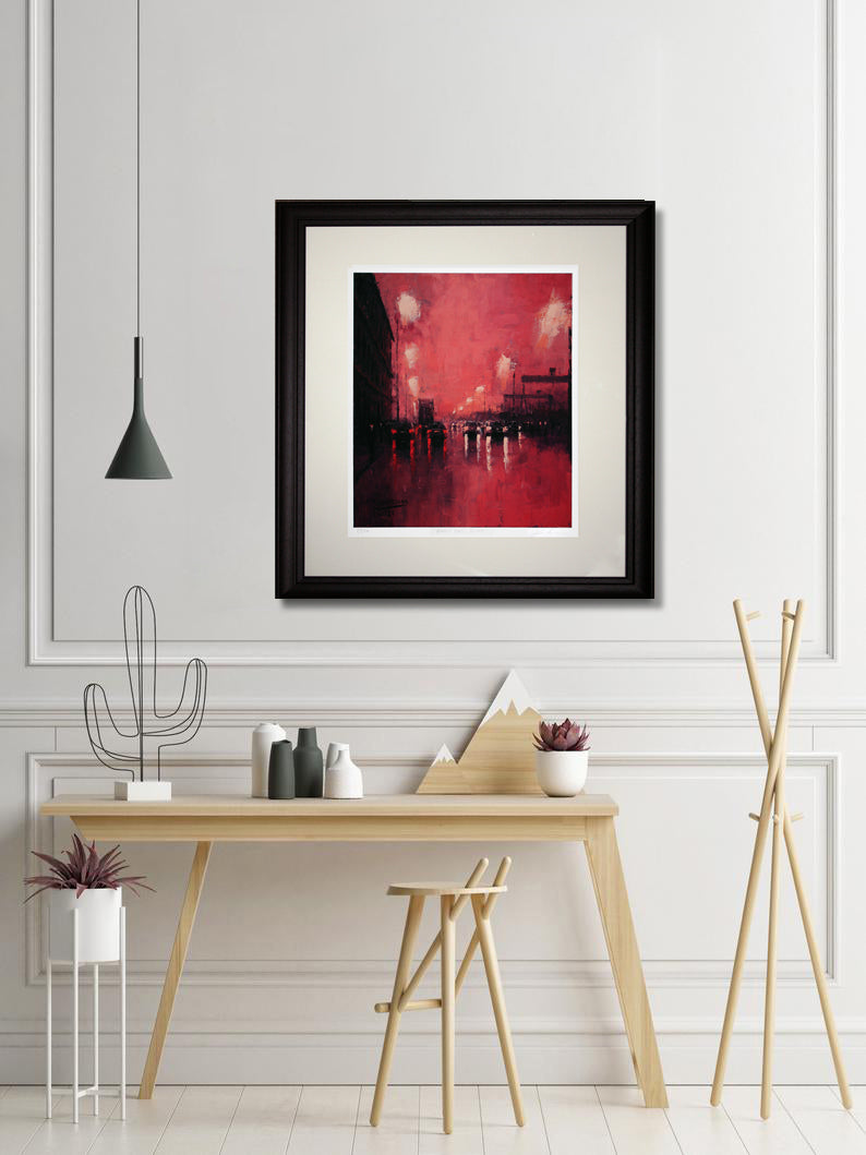 Print - Queens Road, Belfast