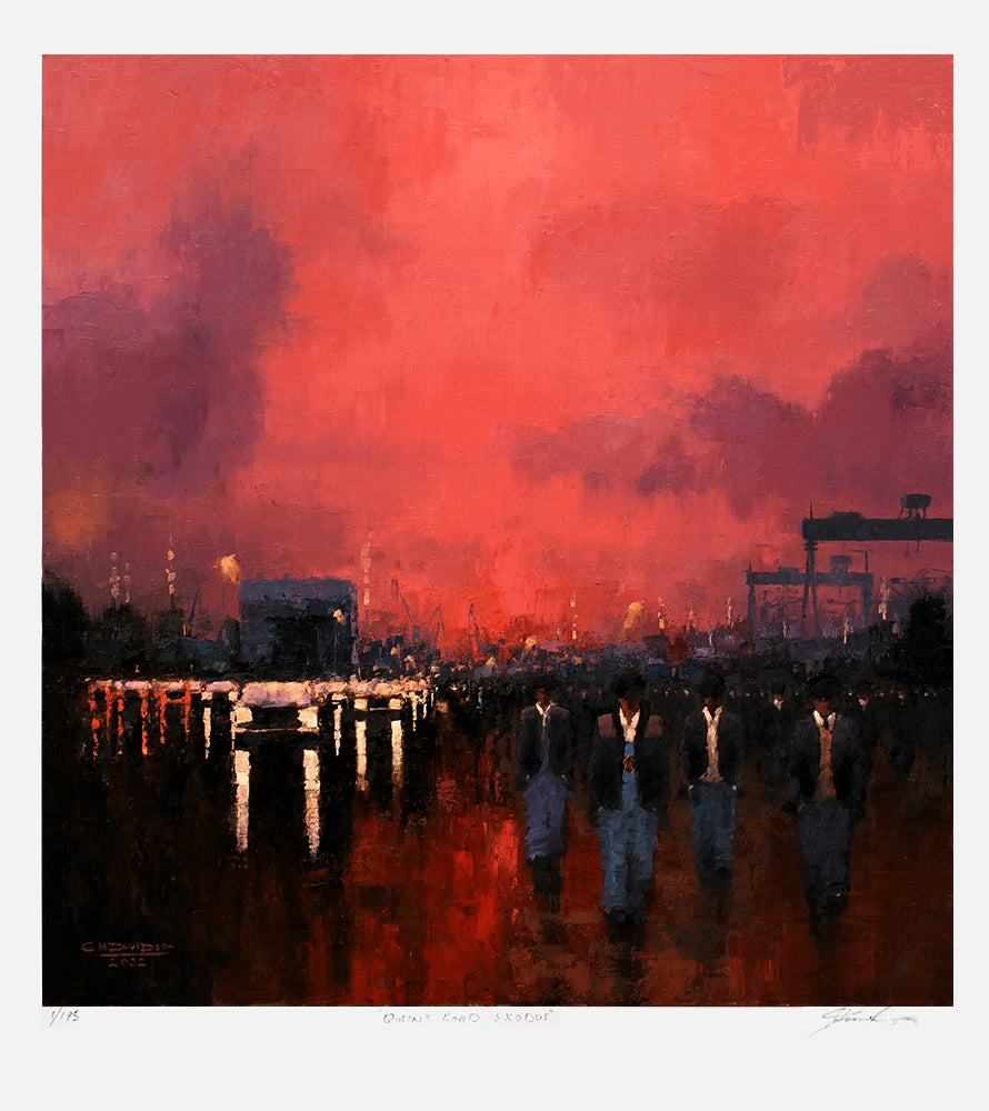 Print - Queens Road, Exodus-56 x 56-Unframed