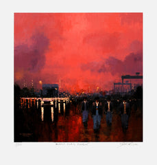 Print - Queens Road, Exodus-35 x 35-Unframed