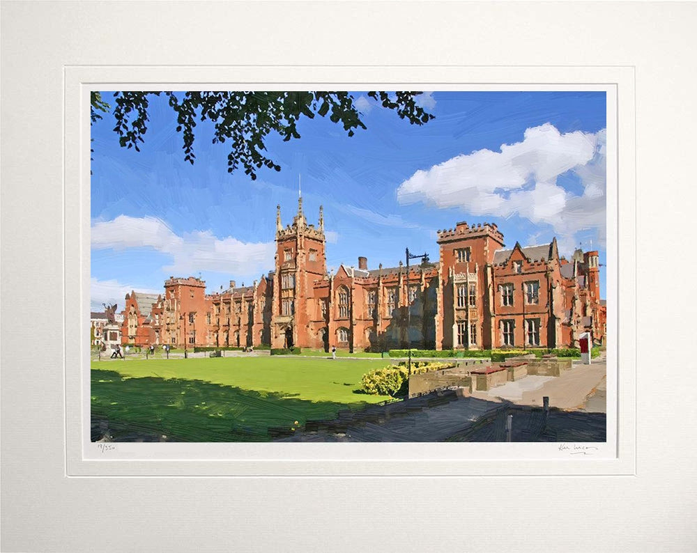 Belfast - Queen's University Unframed 60x47.5