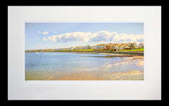 Co Down - Quiet Moments Ballyholme Flat Black Frame