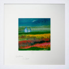 Print - Quietness, Co Down White Frame