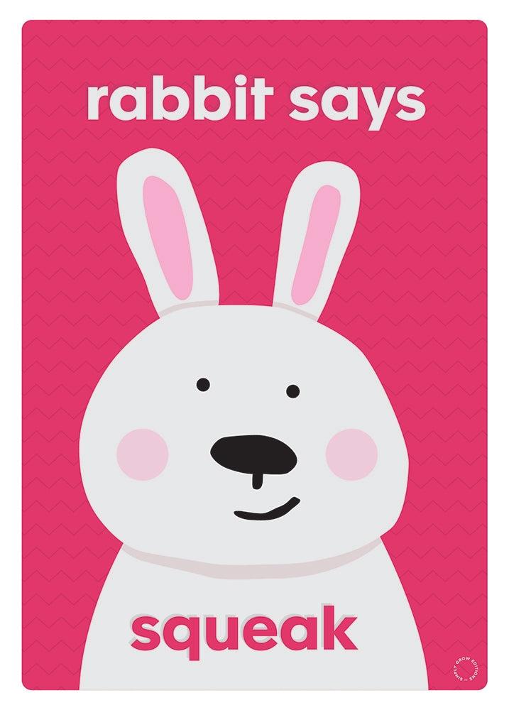 Rabbit Says Unframed