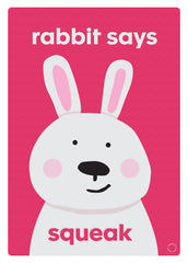 Rabbit Says Unframed