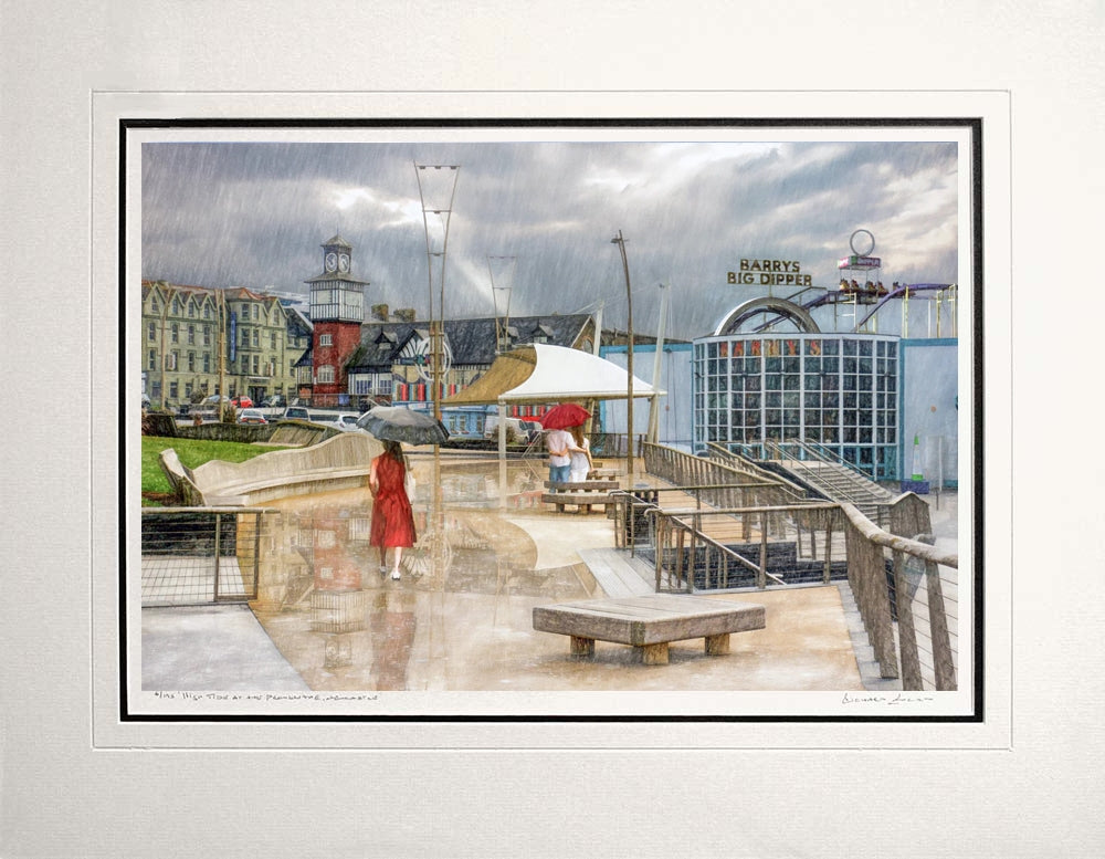 Co Antrim- Rain Series - Barry's Portrush - Unframed