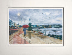 Co Derry - Rain Series - A Moment of Reflection, Portstewart - Unframed