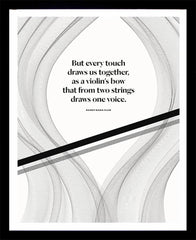 Rainer Maria Rilke - Voice Black Box Frame