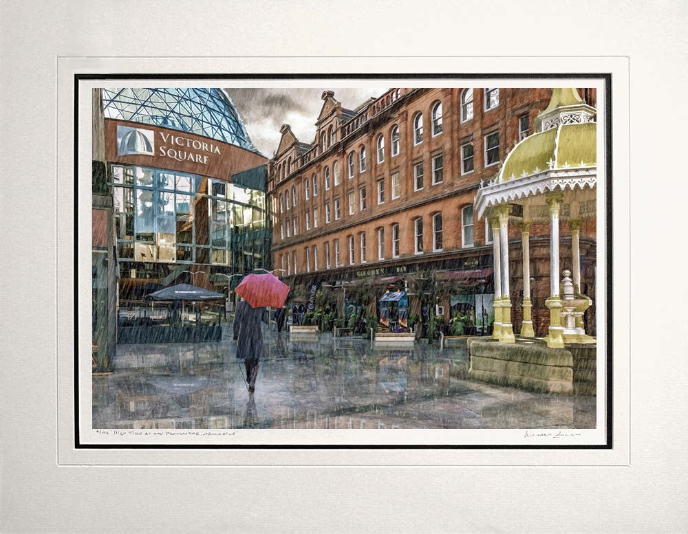 Belfast - Rain Series - Rainy Day Unframed 60x47.5
