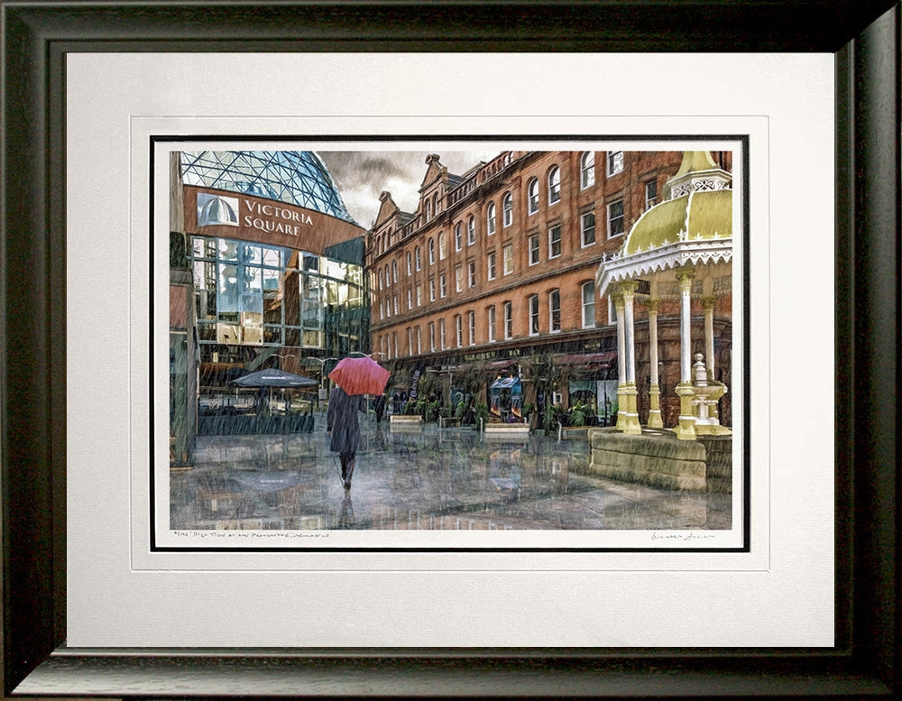 Belfast - Rain Series - Rainy Day Frame Black Moulded 60x47.5
