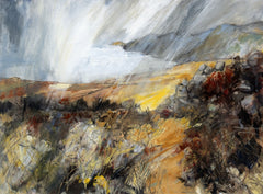 Print - Rainy Day On Coastal Path