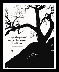 Ralph Waldo Emerson - Nature Black Box Frame