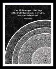 Ralph Waldo Emerson - Truth Black Box Frame