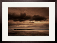 Rathlin In Sepia Framed