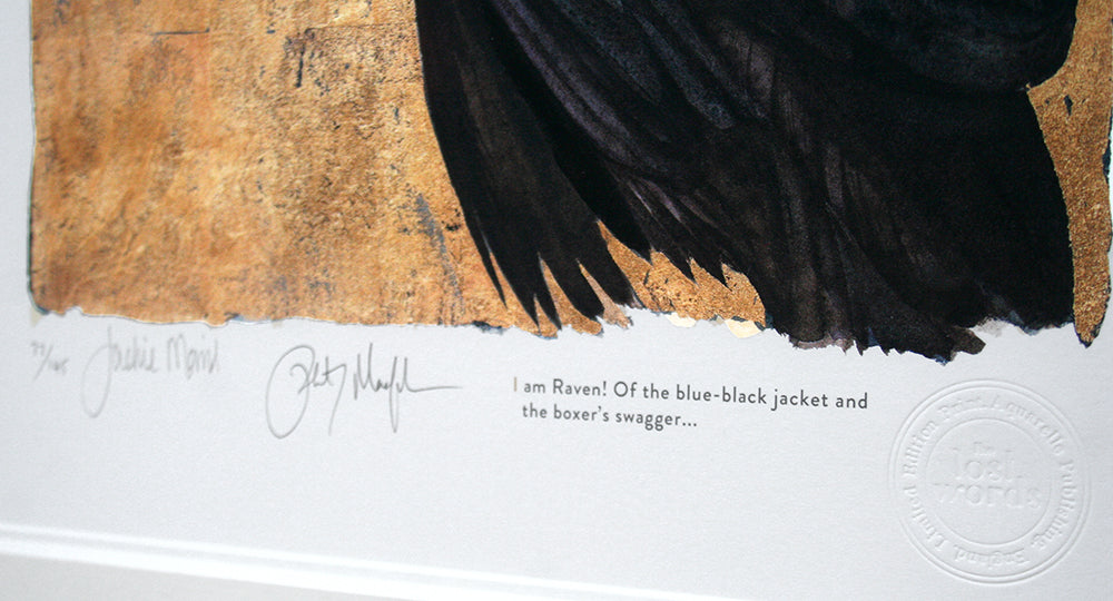 The Lost Words - Raven