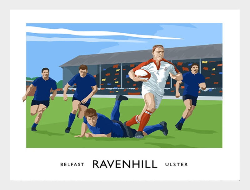 Sport - Ravenhill Belfast Frame White 70x50