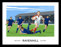 Sport - Ravenhill Belfast Frame Black 40x30 No Mount