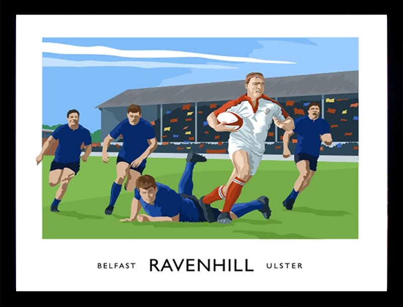 Sport - Ravenhill Belfast Frame Black 70x50