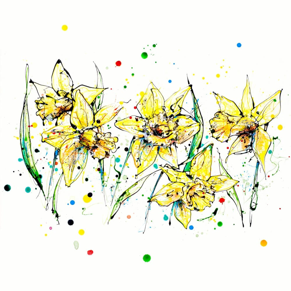Print Open Edition Florals - Ray Of Sunshine-30 x 30-Unframed