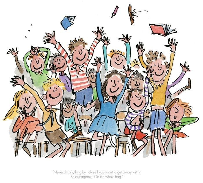 Roald Dahl Matilda - Never Do Anything By Halves
