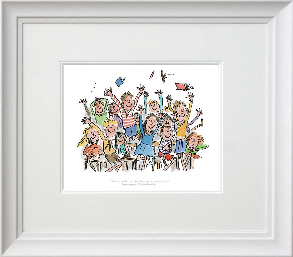 Roald Dahl Matilda - Never Do Anything By Halves Frame