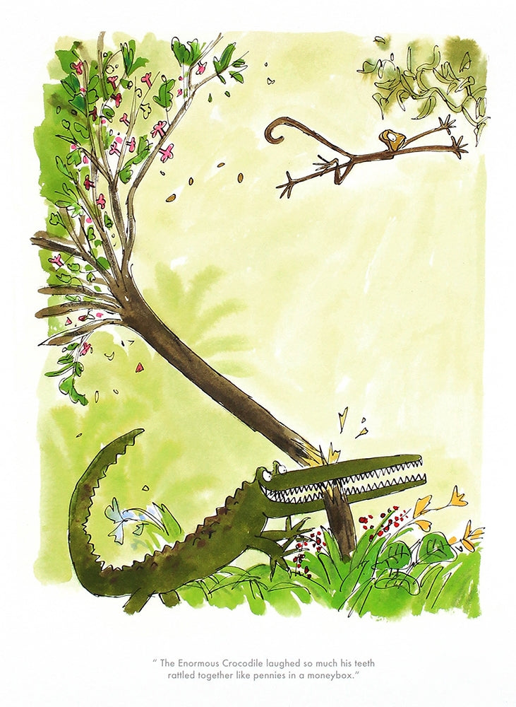 Roald Dahl Enormous Crocodile - His Teeth Rattled Together