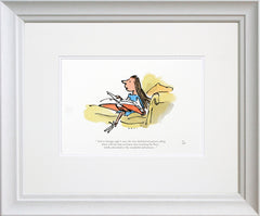Roald Dahl Matilda - Totally Absorbed - Framed