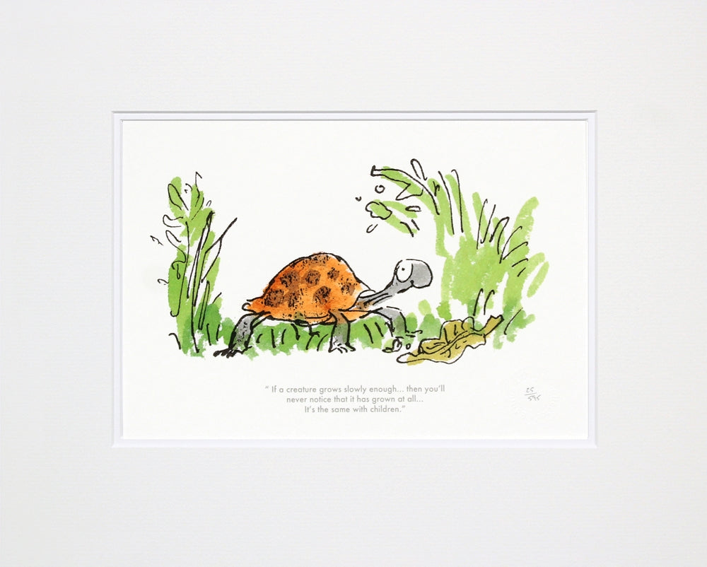 Roald Dahl Esio Trot - If A Creature Grows Slowly - Unframed