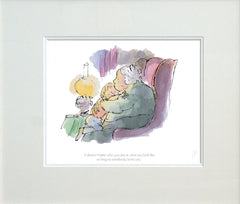 Roald Dahl The Witches - It Doesn't Matter Who You Are Unframed