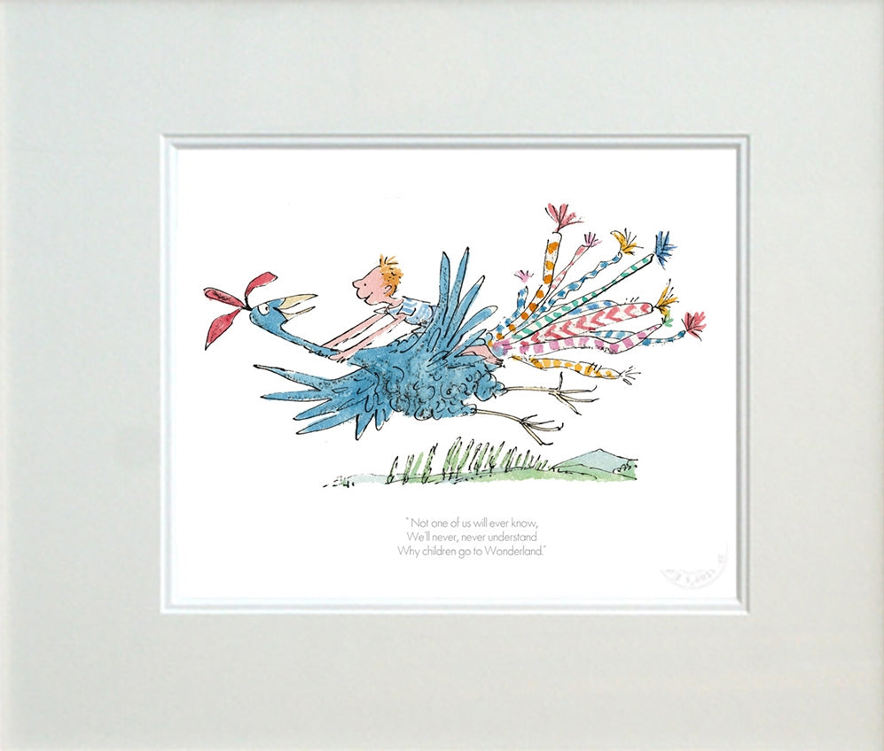 Roald Dahl Dirty Beasts - Why Children Go To Wonderland Unframed