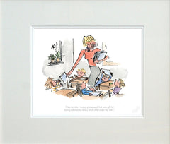 Roald Dahl Matilda - Miss Jennifer Honey Unframed