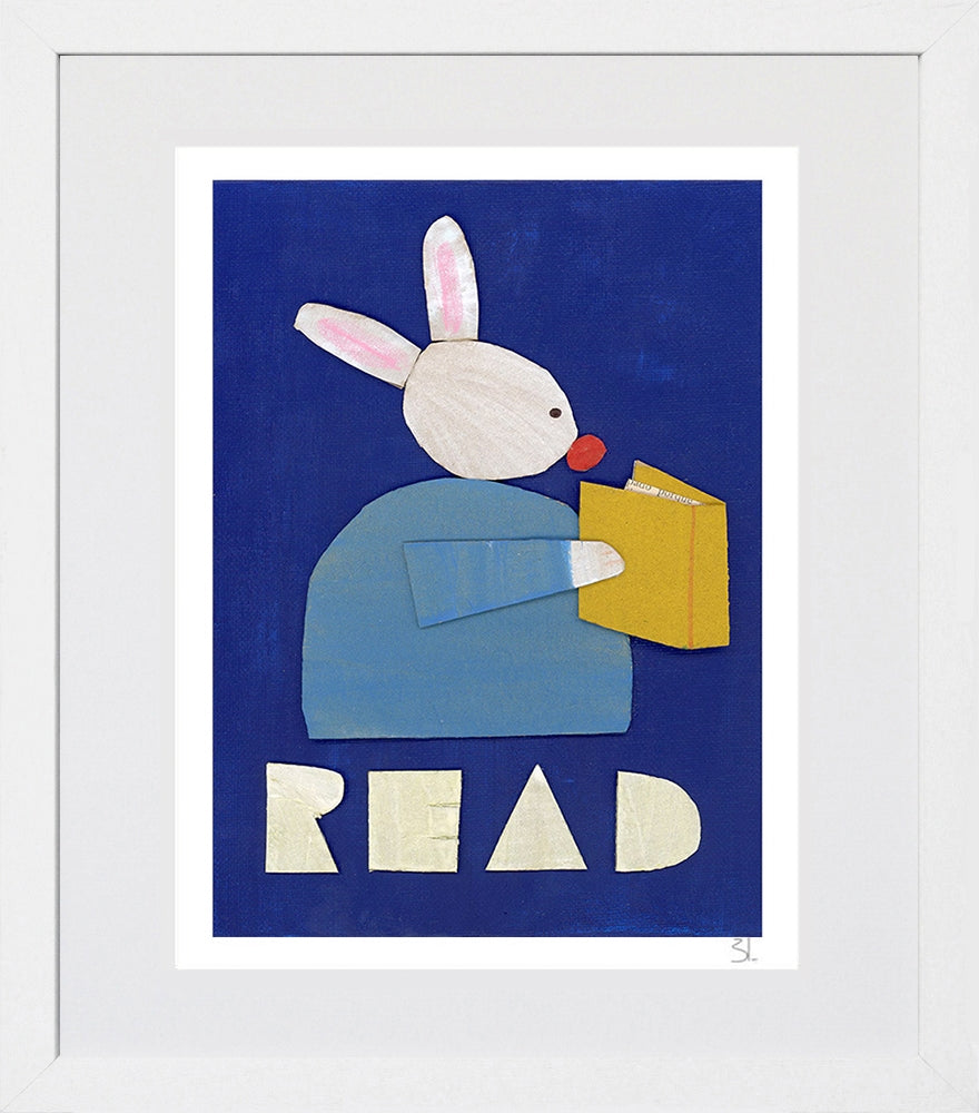 Read (Friendly Reminder)-18 x 25-White Box Frame