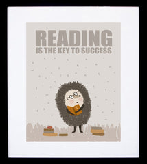 Reading Is The Key To Success Framed