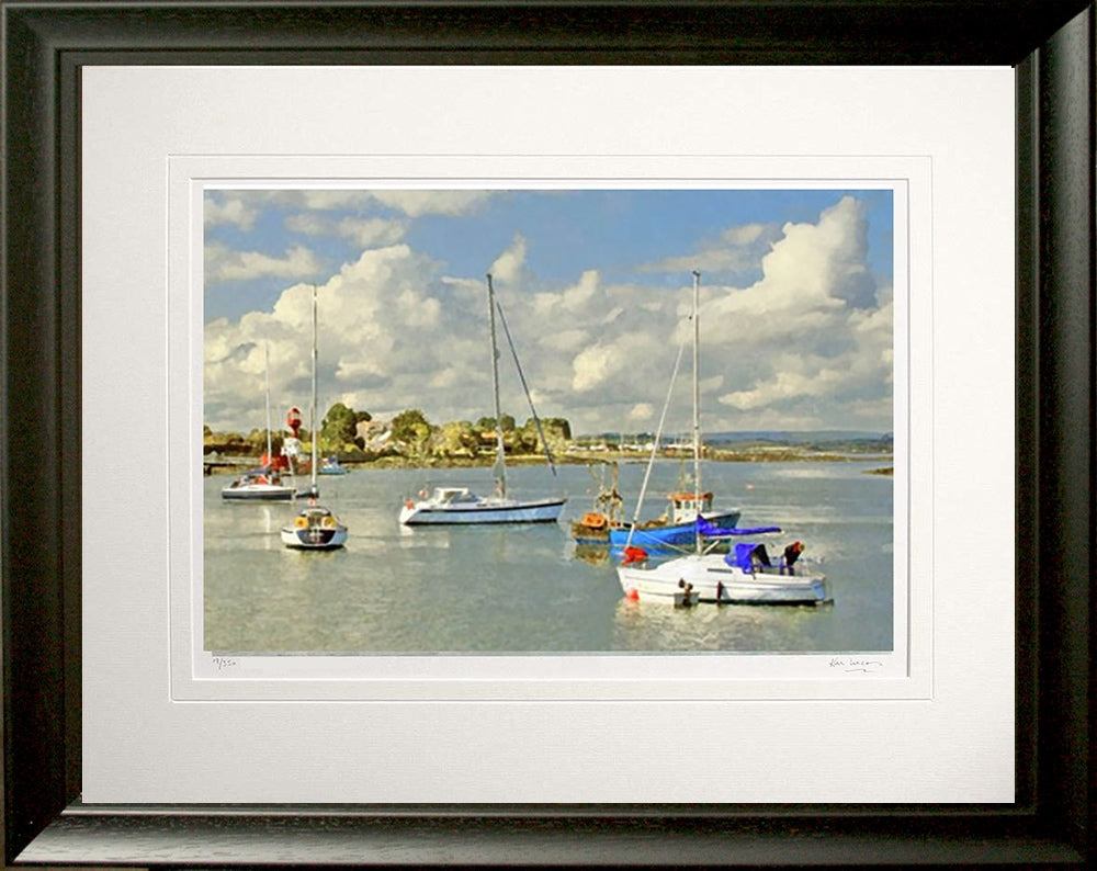 Co Down - Ready To Go, Ballydorn Frame Black Moulded 60x47.5