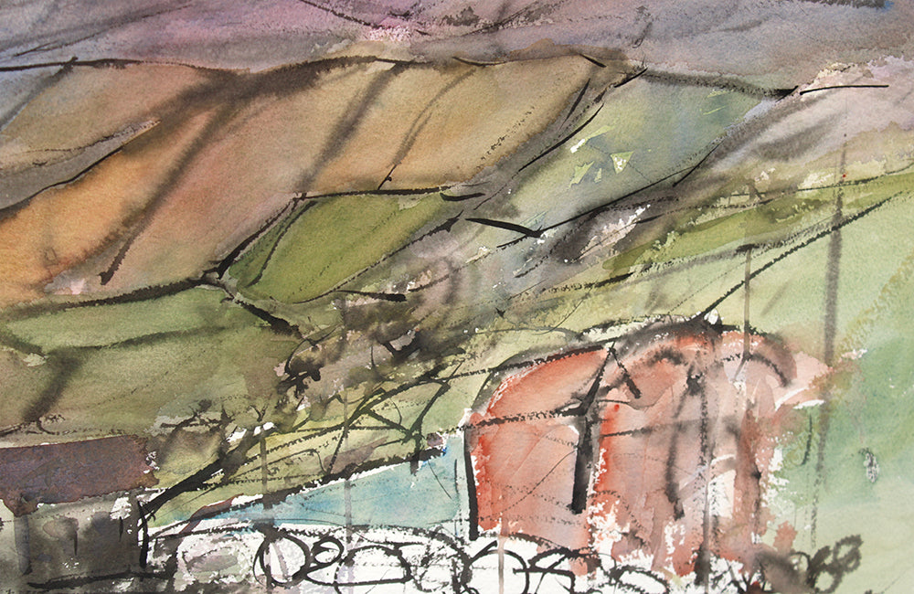 Original - Red Barns, Slieve Binnian