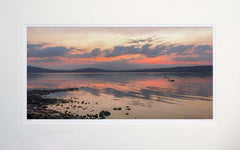 Co Down - Red Sky At Night, Holywood-71 x 45-Unframed
