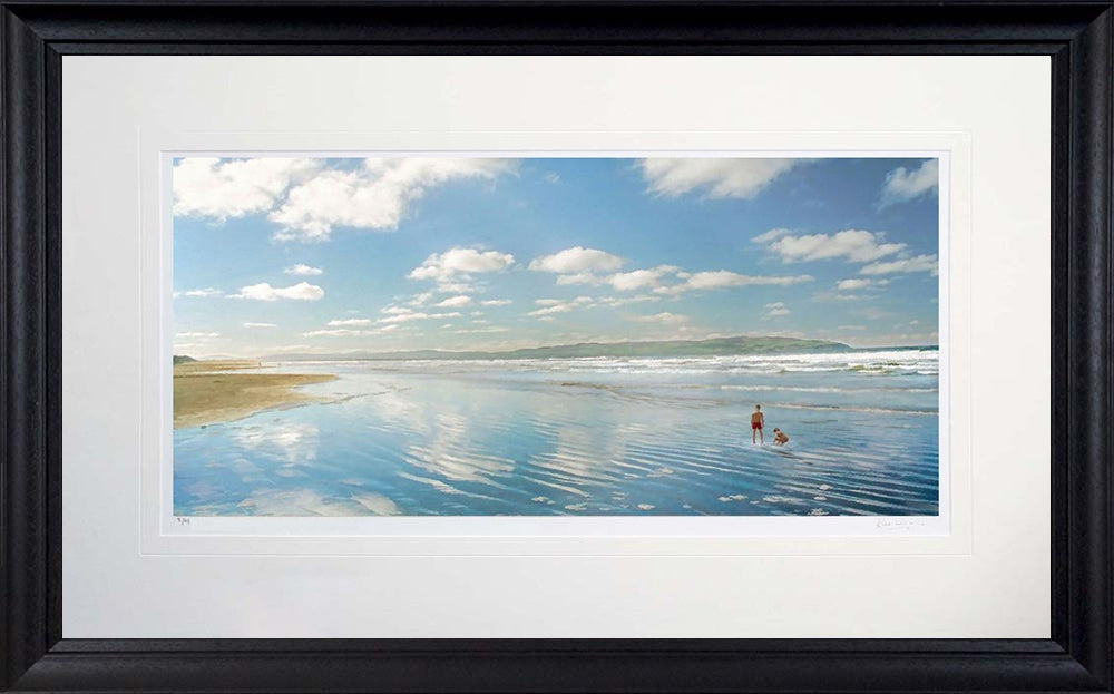 Co Derry - Reflections Of Yesterday Castlerock Frame Black Moulded 71X45