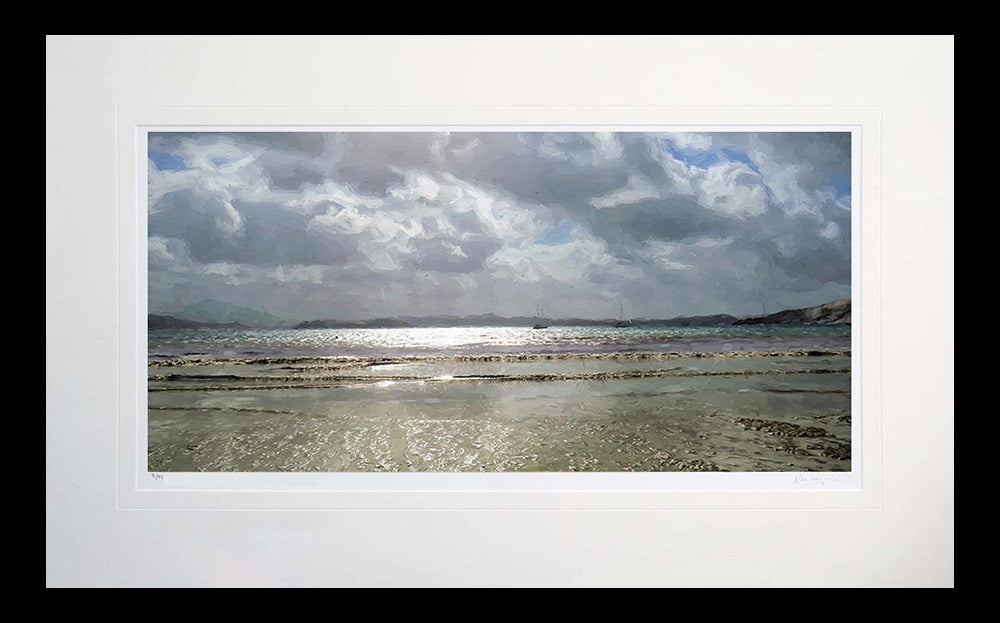 Co Donegal - Reflections Tra Beag Flat Black Frame