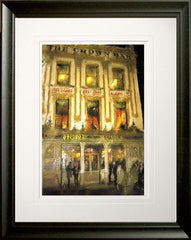Belfast - Rendezvous at the Crown Bar Frame Black Moulded 60x47.5