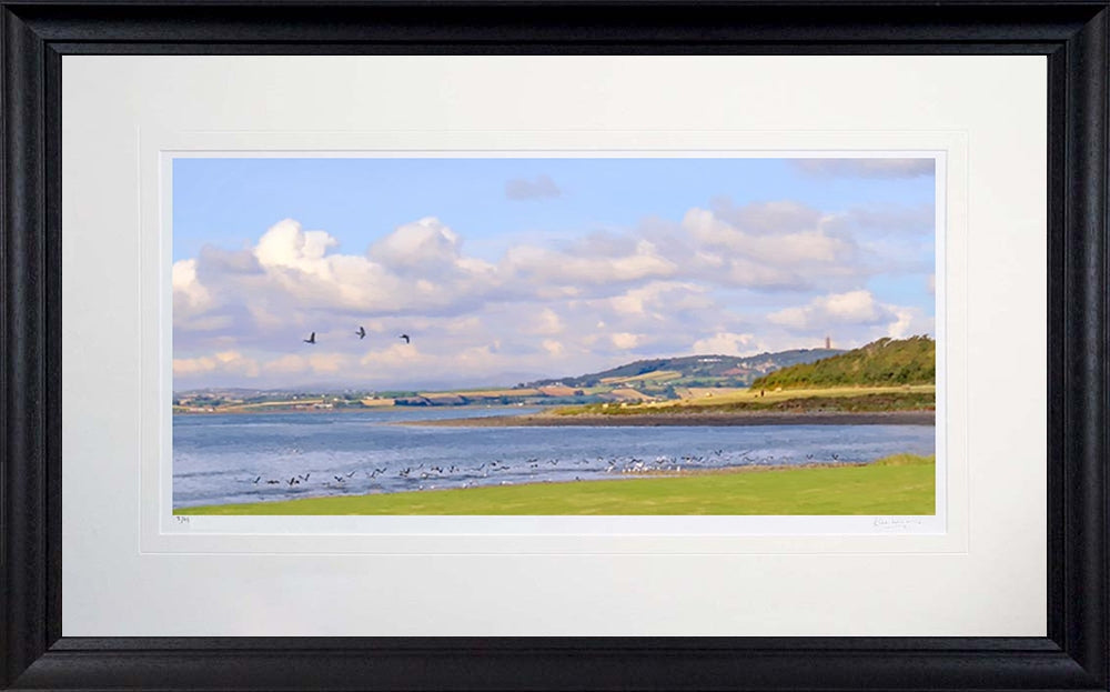 Co Down - Returning to Strangford Frame Black Moulded 71X45