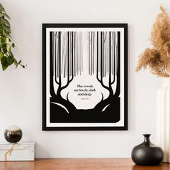 Robert Frost - The Woods Are Lovely, Dark and Deep