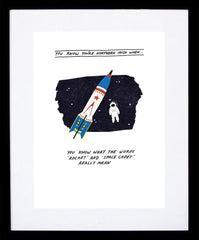 Northern Irish - Rocket Black Frame