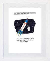 Northern Irish - Rocket White Frame