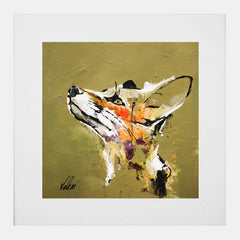 Print - Rose - White Box Frame (With Mount)