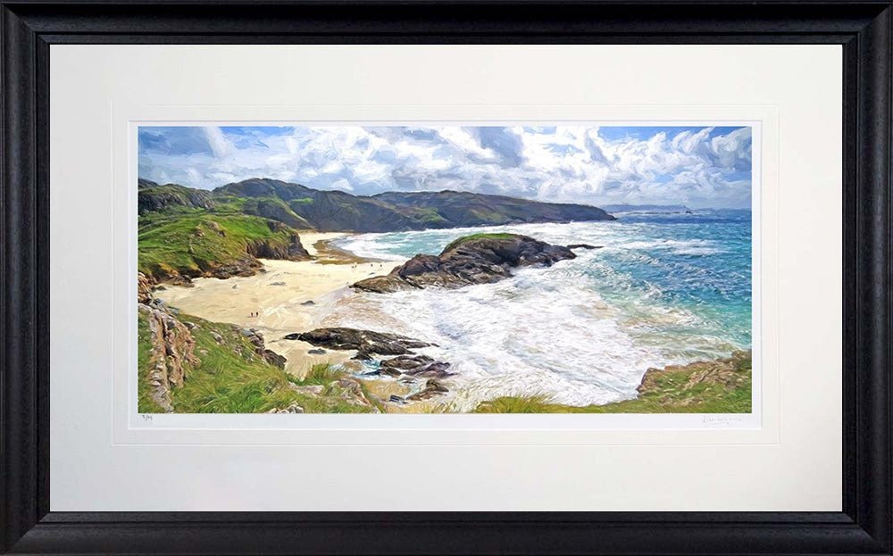 Co Donegal - Rosguill Frame Black Moulded 71X45